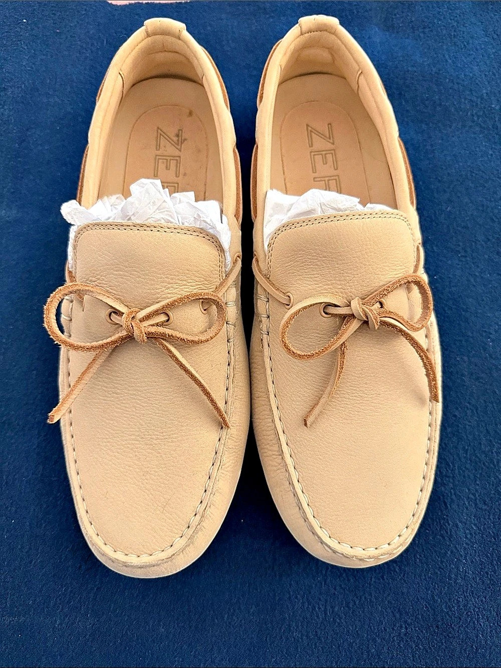 Cole Haan ZeroGrand Tan Driver Shoes